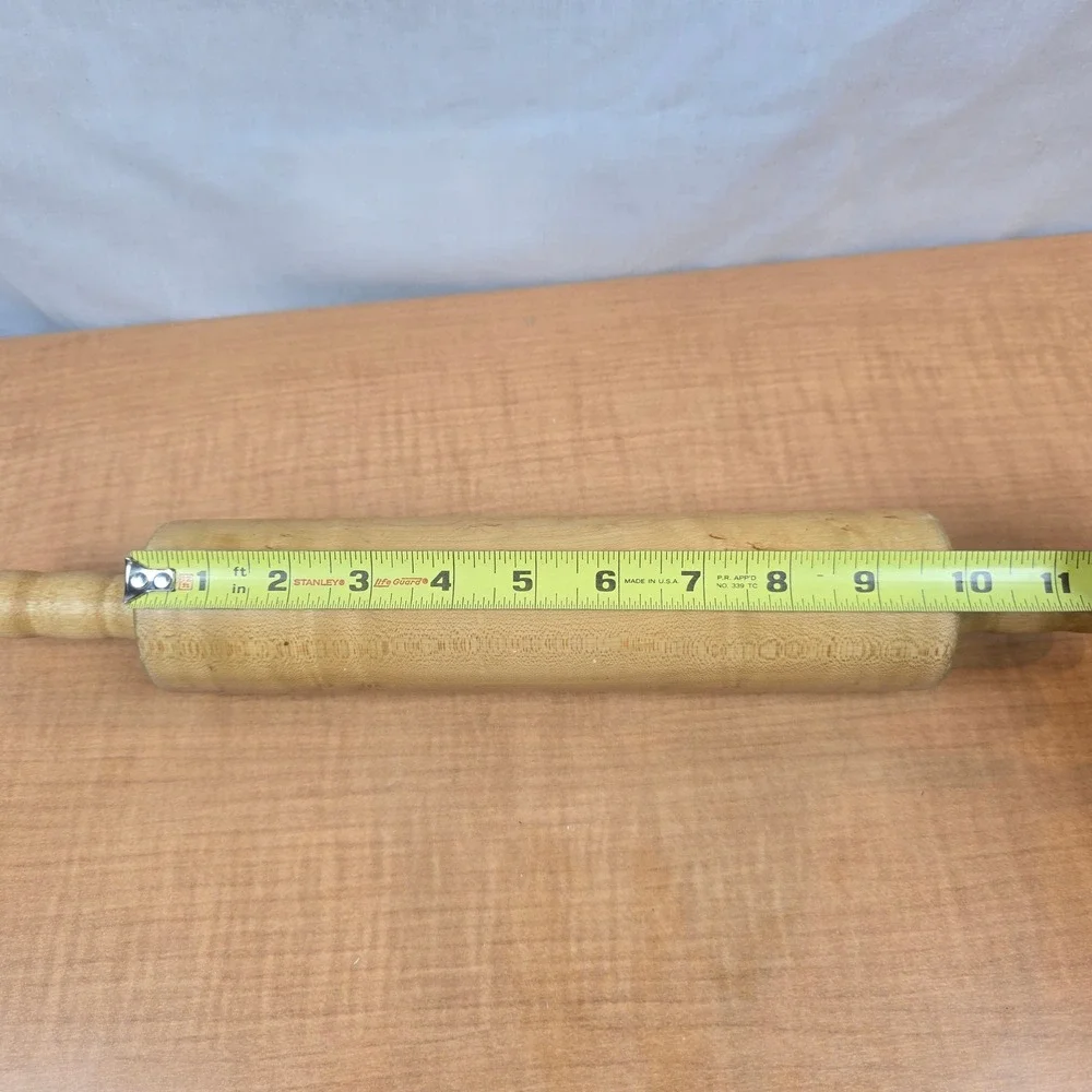 Vintage Wooden Rolling Pin 10